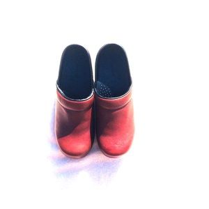 Land’s End Cognac Clogs
